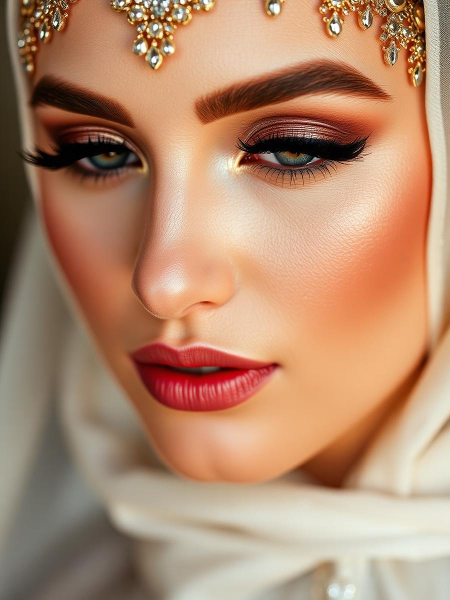Maquillage Mariée après